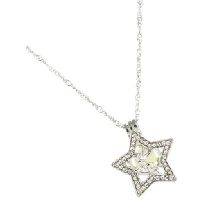 Luminous Pentagram Necklace Pendant Stylish Fashion Neck Accessories - Picture 1 of 11