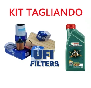 KIT TAGLIANDO OPEL CORSA D 1.2 80CV 59KW DAL 07/2006 + OLIO CASTROL C3 5W40 - Picture 1 of 4