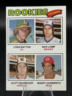 1977 Topps Baseball #475 Rookie Pitchers - Image 1 of 2