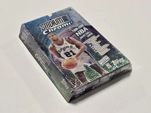 1999-2000 Topps NBA Stadium Club Chrome Box of 24 Packs Sealed - Picture 1 of 3
