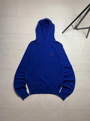 Burberry Brit Embroidered Logo hoodie M Size Blue  Colour Vintage - Image 1 of 4
