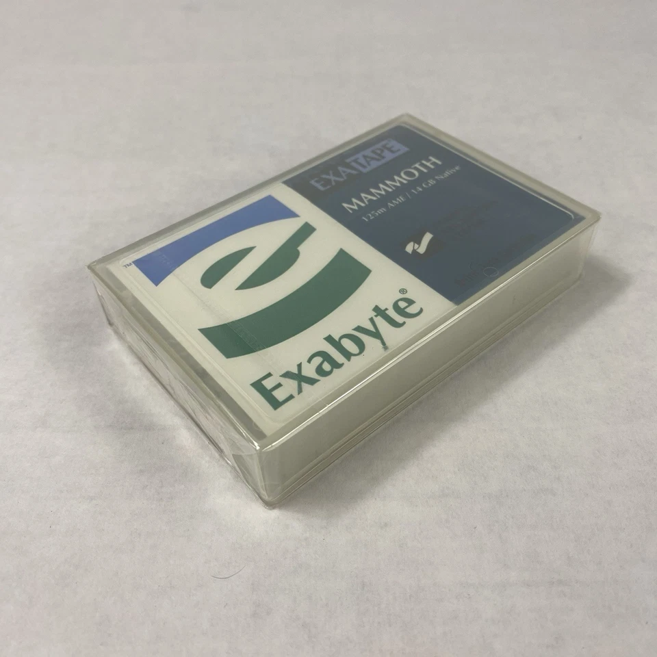 Cartucho de datos nativo ExaTape Mammoth 125 m AME / 14 GB de 8 mm (lote de 10) Foto 1 de 4