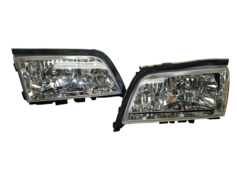 94-00 MERCEDES BENZ C CLASS CRYSTAL STYLE HOUSING 6 PIN HEADLIGHTS W202 C280 NEW Foto 1 de 4