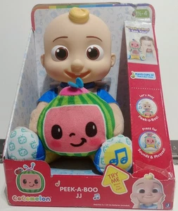 Cocomelon Peek-A-Boo JJ Interaktiver Plüsch mit Sounds und Sätzen Neu - Bild 1 von 8