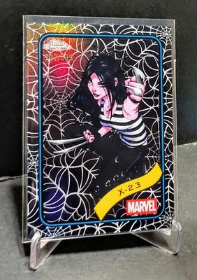 2025 Topps Chrome Marvel /399 X-23 #122 LAURA KINNEY - Wolverine Logan - Image 1 of 4