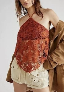 Free People Seychelle Lace Top Size XS NWT $98 - Picture 1 of 9
