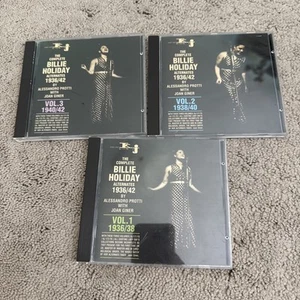 Complete Billie holiday 1936/42 By Alessandro Protti With Joan Grimer 3 Cds Oop - Picture 1 of 5