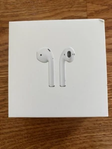 BOX ONLY: Genuine Authentic Apple AirPods Box & Manuals Only Excellent Condition - Photo 1 sur 3