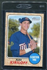 2017 Topps Heritage Minor League Alex Kirilloff #49 Twins