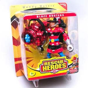 2000 Fisher-Price Rescue Heroes Blaze Busters WENDY WATERS Action Figure | NEW ! - Picture 1 of 12