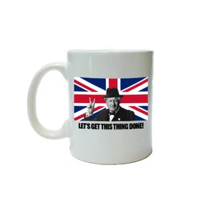 Funny Boris Johnson Mug Brexit Humorous Present England Birthday Gift Coffee - Imagen 1 de 2
