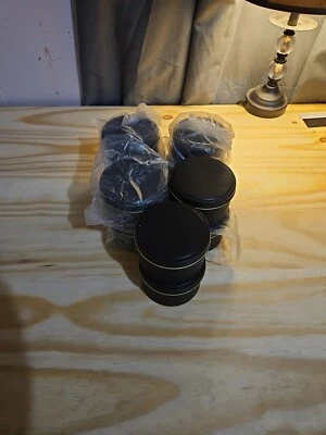 10 New Candle/Craft/Gift Tins. Small. 3"x2". Clean Little Containers. Great  - Image 1 of 4