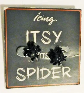 Pendientes de araña de araña de helado Halloween Itsy Bitsy, tipo poste - Imagen 1 de 2
