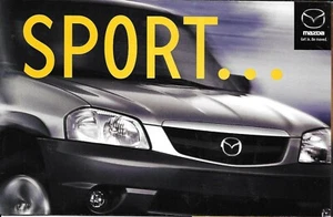 Mazda car booklet 2001 TRIBUTE SUV SALES BROCHURE auto dealer preview catalog - Picture 1 of 2