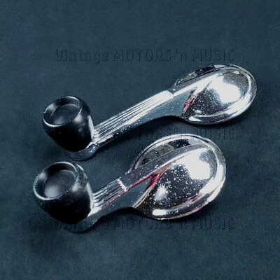 1949-1964 Chevrolet окно рукоятки пара комплект w черный ручка #4151224 #4151868 - Изображение 1 из 4