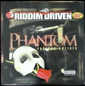 RIDDIM DRIVEN "PHANTOM" 2004 2X LP COMPILATION VYBZ KARTEL, HAWKEYE *SEALED* - Picture 1 of 2