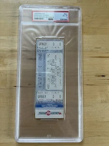 NIRVANA Kurt Cobain 1993 Unused Concert Ticket Maple Leaf Gardens Toronto PSA 4 - Picture 1 of 2