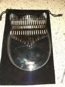 Kalimba 17 Keys Thumb Piano Treelf Crystal Color Cat Shape - Picture 1 of 8