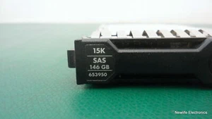 HP 653950-001 146GB 15,000 RPM 6 Gbps 2.5 in. SAS HDD 627114-001 EH0146FBQDC - Picture 1 of 7