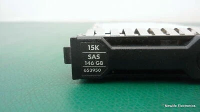 HP 653950-001 146GB 15,000 RPM 6 Gbps 2.5 in. SAS HDD 627114-001 EH0146FBQDC - Image 1 of 4