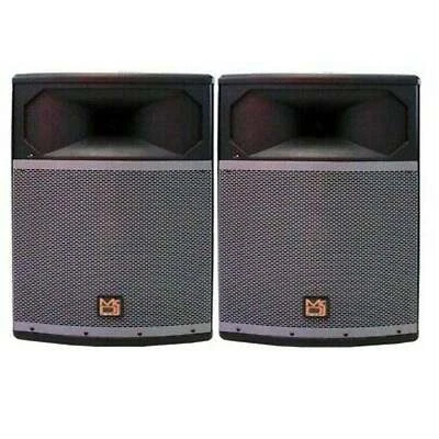 2 MR DJ PRO115S 4000 Watt 15" Woofer Passive Live PA DJ Speaker Monitor - Imagem 1 de 3