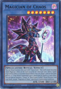 Magician of Chaos (Rojo) LDS3-EN089 Ultra Raro 1er Casi Como Nuevo Yugioh ADN JUEGOS - Imagen 1 de 1