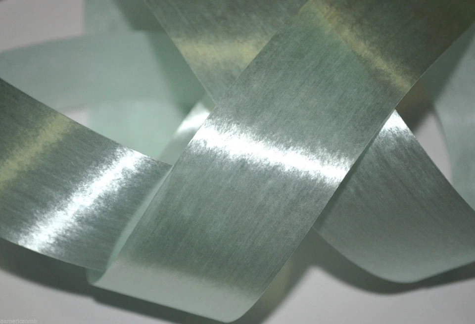 100-250 Yards Sasheen 3M Satiny 5/8 7/8 1-1/4 Ribbon Wedding Green Silver Pewter - Image 1 of 4