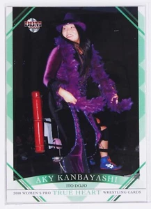 AKY KANBAYASHI - 2008 BBM Women's Pro-Wrestling Trading Card - Picture 1 of 3