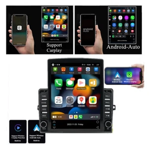 9.7" Vertical Radio Stereo GPS Nav Head Unit For Toyota Sienna 2004-2010 Carplay - Picture 1 of 24