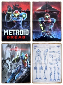 Metroid Dread RARE NS Switch 51,5 cm x 73 cm Japanese Promo Poster Set - Bild 1 von 7