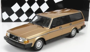 MINICHAMPS 1/18 DIECAST 1986 VOLVO 240 GL 240GL ESTATE/BREAK/STATION WAGON GOLD - Picture 1 of 6