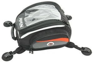 NICHE MOTORCYCLE EXPANDING STRAP-ON TANK BAG W/ COVER MAGNETIC + SUCTION 30L - Picture 1 of 12
