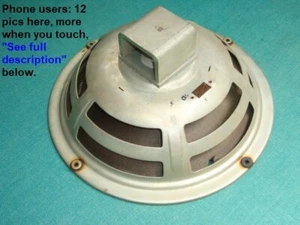 1940's, 12" PM Speaker for Vintage Audio, Radios and TV, International Ship - Picture 1 of 12