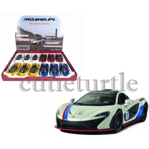 Coche de juguete diecast Kinsmart Mclaren P1 1:36 con rayas #1 KT5393DF - Imagen 1 de 9
