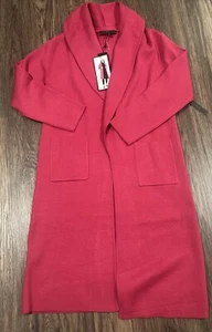 Max Sport Long Cardigan Women's Size M Color Berry Coat Jacket Sweater $368 - Picture 1 of 10
