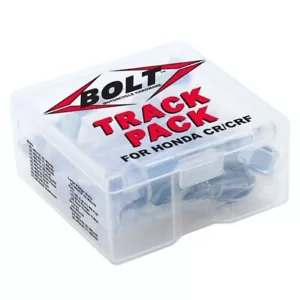56PCS BOLT TRACK PACK RESTORATION BOLT SCREW KIT HONDA CRF 250 450 2002 2018 - Picture 1 of 2