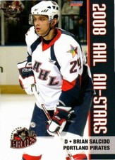 Brian Salcido 2007-08 AHL All-Stars Portland Pirates