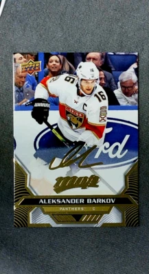 2020-21 Upper Deck MVP Gold Script #174 Aleksander Barkov Panthers - Image 1 of 2
