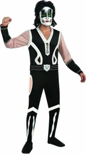 Catman KISS Band Peter Criss Rock Star Fancy Dress Up Halloween Adult Costume - Picture 1 of 8