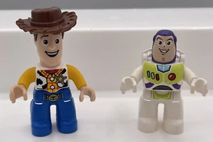 Lego Duplo Toy Story Figurine Lot Woody Buzz Lightyear FROM 10894 Disney Train - Picture 1 of 12
