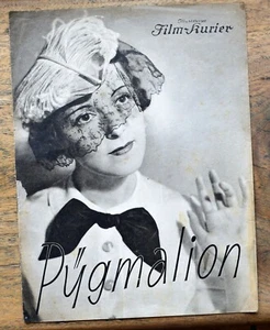 ANTIGUA revista de películas alemanas Illustrierte Film Kurier Pigmalión 1935 - Imagen 1 de 5