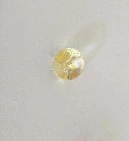 Round Translucent shank Button - 10 mm DILL BUTTONS (pick color)   - Image 1 of 1