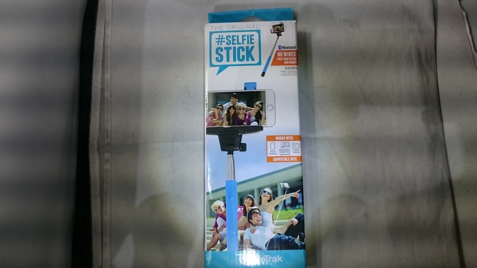 ReTrak Bluetooth Selfie Stick Blue - Image 1 of 2