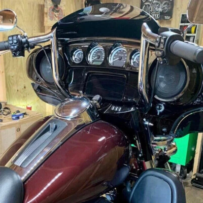 For Harley Electra Street Glide 86-UP Rise 14"  Bar Ape Meathook Handlebar - Image 1 of 4