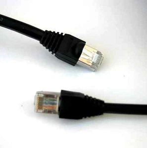 150'Ft Cat5e al aire libre UV Direct Burial Gel Cable Ethernet de red impermeable - Imagen 1 de 3