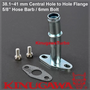 Turbo Oil Drain / Return Pipe IHI RHF5 RHF5H RHF55 RHF5HB VF34 VF39 5/8" Hose - Bild 1 von 2