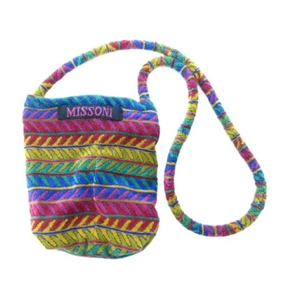 Missoni MISSONI Pile Mini Shoulder Bag Pochette rossbody Multicolor 0912 Women - Image 1 of 4