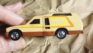 Hot Wheels MiniTrek Toyota Truck Vintage 1980 Good Time Camper Tan Diecast Metal - Picture 1 of 6