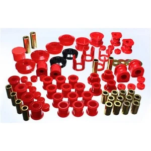 Energy Suspension For Nissan 240SX S13 89-94 Hyper-Flex Master Bushing Set Red - Picture 1 of 2