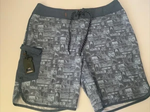 Quiksilver Waterman Herren Boardshorts 34 mit Flaschenöffner Surf SCHÖN - Bild 1 von 5
